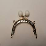 Frame Purse Clasp 8.5 cm With Ball (0147) Color 04